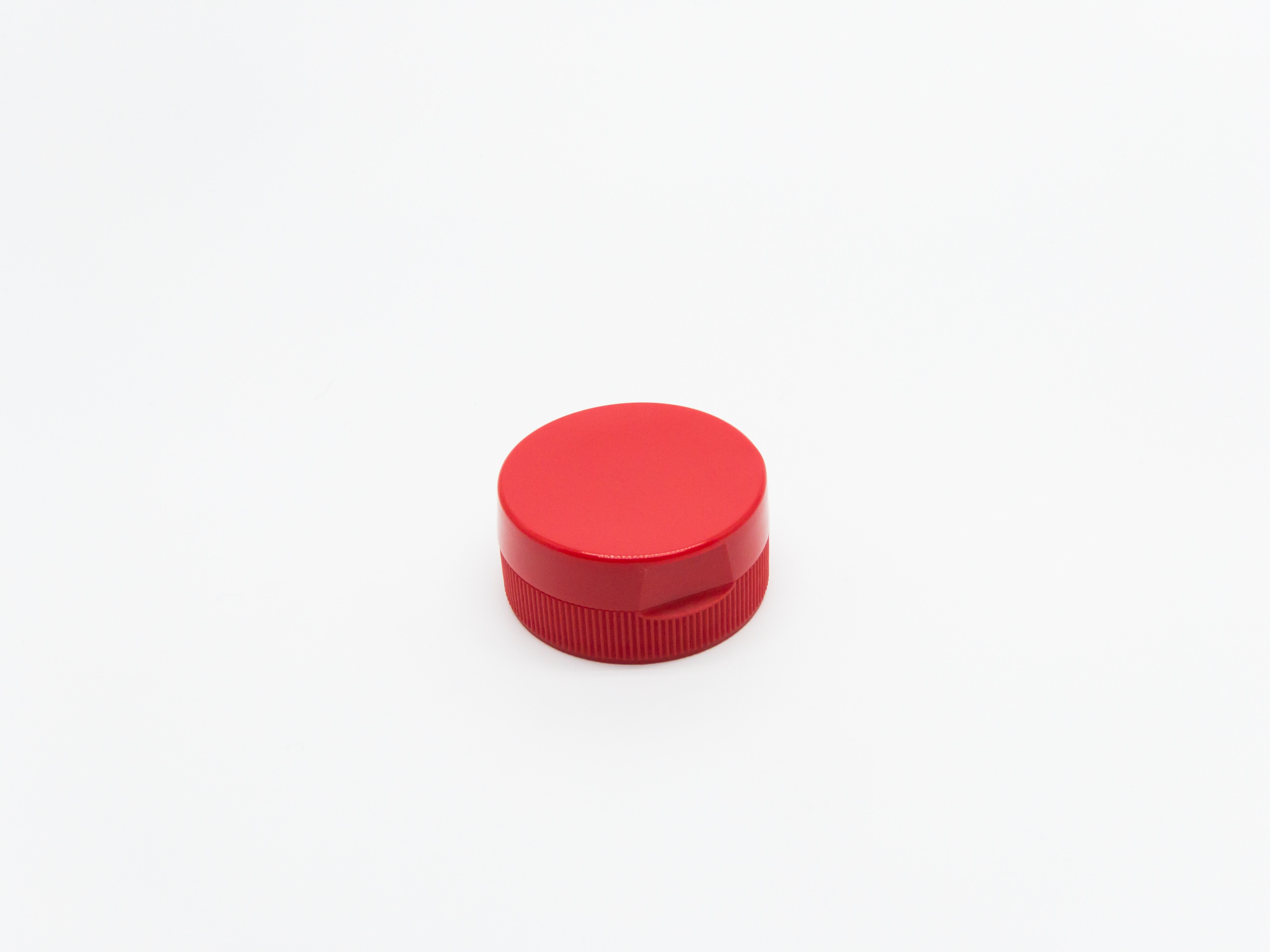 38/400 Flip Cap Knurled with valve