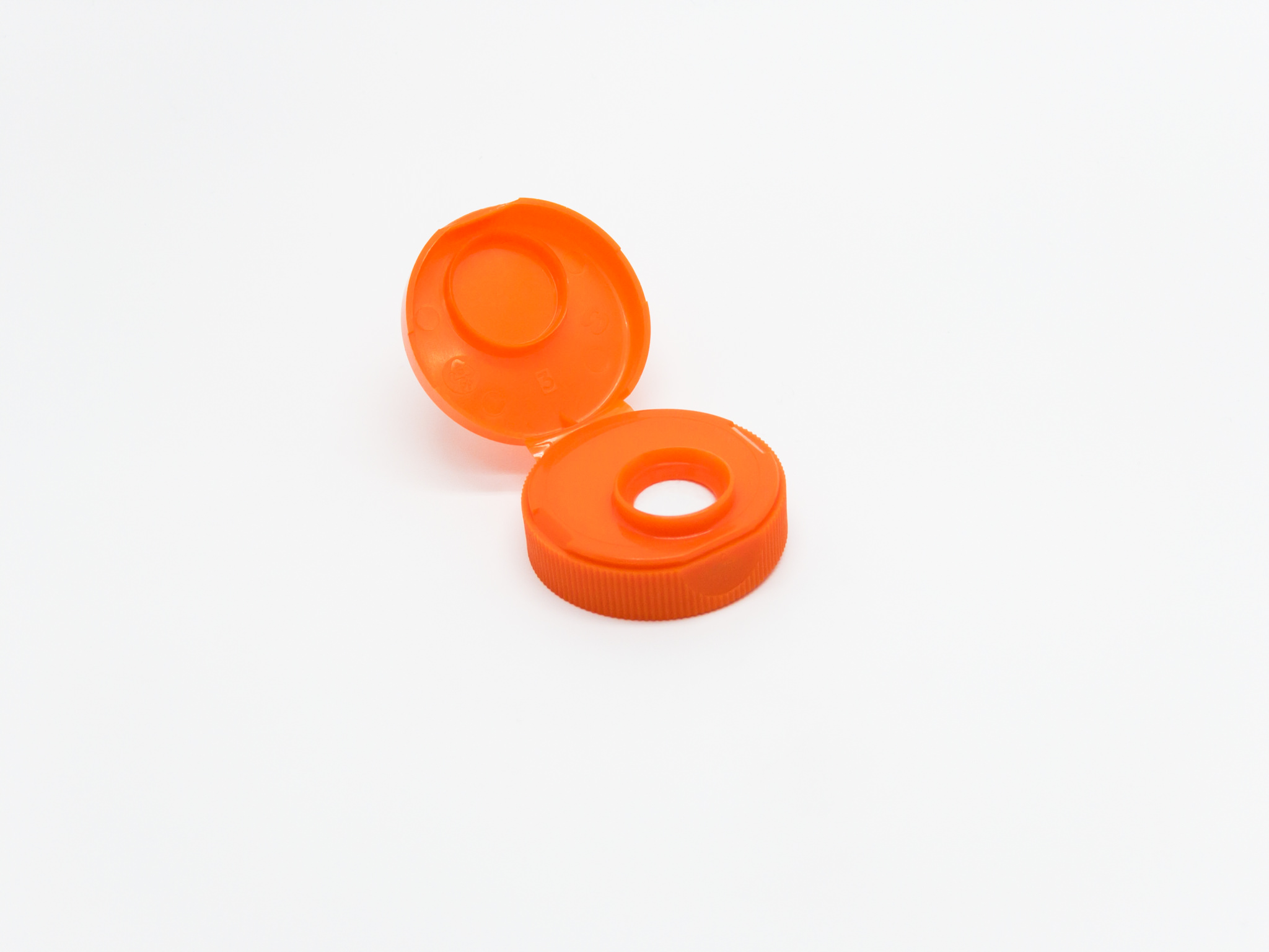 38/400 Flip Cap Knurled 12.7mm Orifice - Image 2