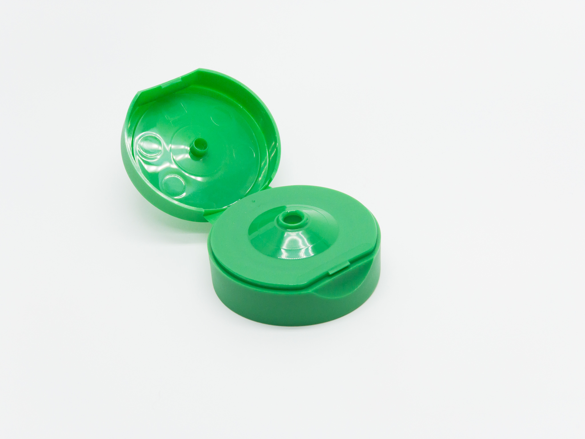 38/400 Flip Cap Smooth 55mm Outer 10mm Orifice - Image 2