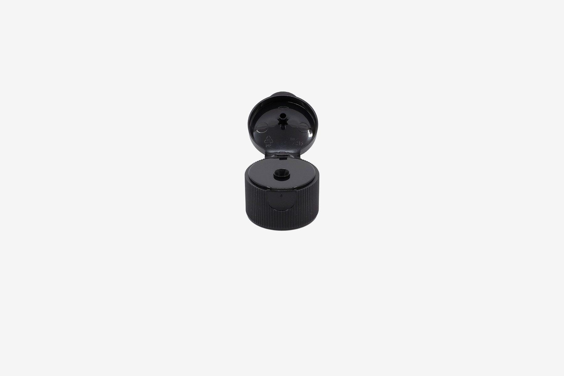 28mm Flip Cap Ribbed (28/410) 3mm Orifice - Image 2